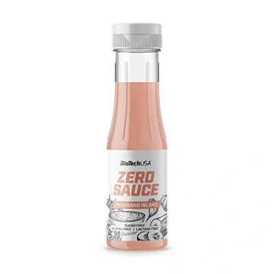 Imagen de BioTechUSA Zero Sauce Salsa mil islas, sin azúcar, lactosa, gluten, 350 ml