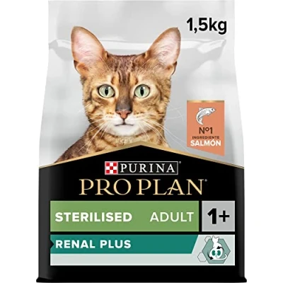 Imagen de Purina ProPlan pienso para Gato Esterilizado Salmon 6 x 1,5 Kg