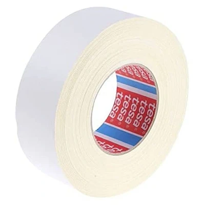 Imagen de TPF Comercial 0007698145019 Cinta tesa (Caucho Natural, 50 m x 19 mm) Color Blanco