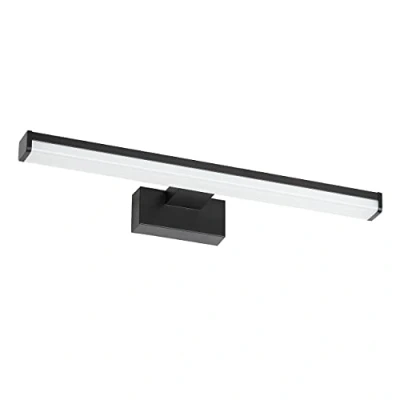 Imagen de Aplique para Pared Baño Negro 40cm 8W 4000K 570lm 230V IP44 Blanco Neutro Luz Espejo LED Oktaplex