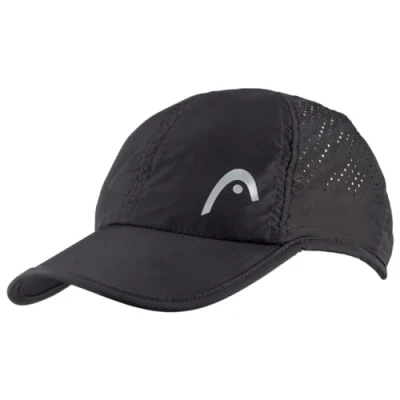 Imagen de HEAD Pro Player Cap Gorra, Negro, Talla única Unisex Adulto