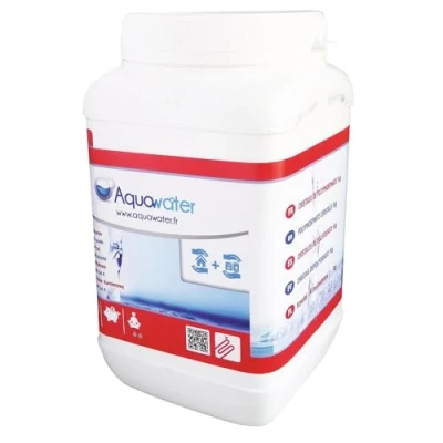 Imagen de AQUAWATER 3700350804743 105015 antisarro de polifosfato recarga 1kg, None, 1 Unidad (Paquete 1)