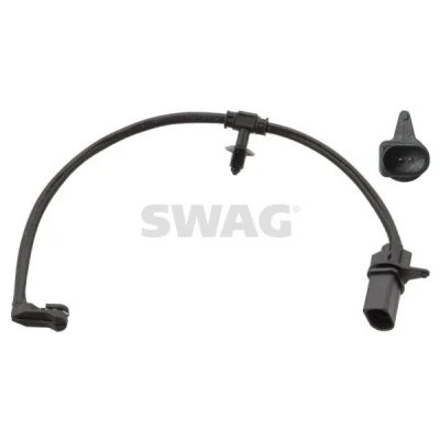 Imagen de SWAG 30 10 4920 Sensor de Desgaste Pastillas Frenos Eje trasero izquierda, trasero, derecha AUDI: Q5, A6 C8 Avant, Q5 SUV Sportback