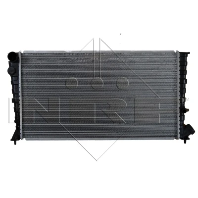 Imagen de NRF EASY FIT 58101 Radiador, refrigeración del motor Aluminio 669 366 29 con piezas de montaje Aletas soldadas