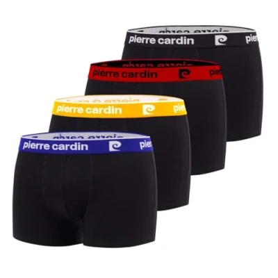 Imagen de pierre cardin underwear Pc/1/Bc/Pk4 Ropa Interior de Hombres, Negro, M (Pack 4)