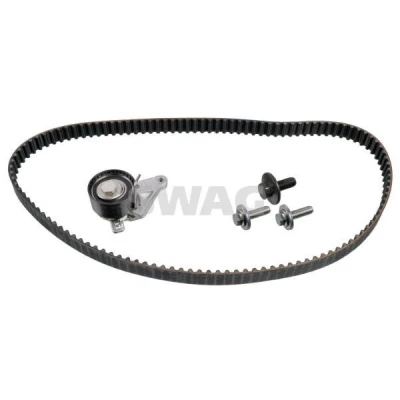 Imagen de SWAG 50 02 0038 Kit de correa distribución 117 con tornillos perfil redondeado dientes FORD: Focus 2, Mk1 Hatchback, 2 Limousine