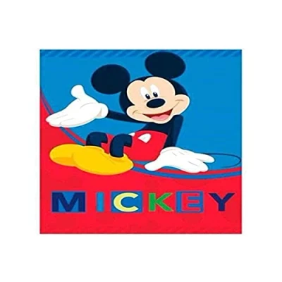 Imagen de Texidea Manta Polar de Disney Mickey Mouse 100 x 140 cm Lavable a máquina hasta 40