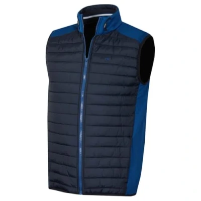 Imagen de Calvin Klein Hombre Hybrid Aisle Golf Gilet Azul Dresde/Azul Marino XL