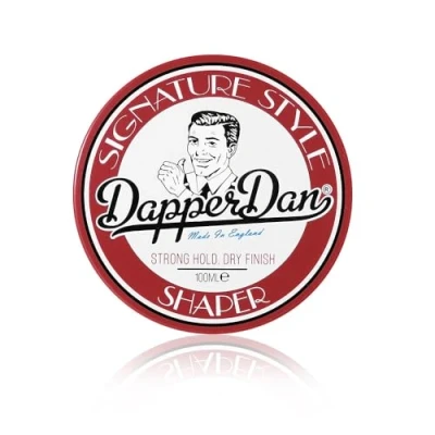 Imagen de Dapper Dan Signature Style Modelador, arcilla de firmeza fuerte con acabado seco para modelar el cabello, estilos cabello corto a mediano, crea textura y separación, 100 ml