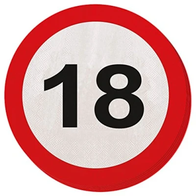 Imagen de Servilletas de señal tráfico: 18