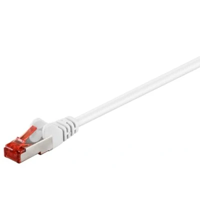 Imagen de goobay Cable de red CAT 6 S/FTP PIMF en blanco 3 m