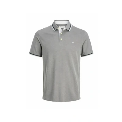 Imagen de Jack &amp; Jones Jjepaulos Polo, Hombre, Talla: Small, Ultimate grey