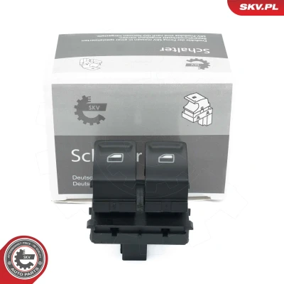 Imagen de ESEN SKV 37SKV477 Interruptor, elevalunas Delante, izquierda SKODA: Octavia 3 Schrägheck