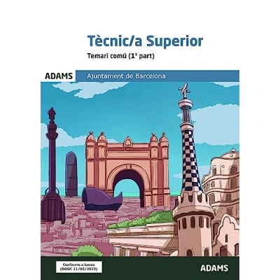 Imagen de Temari comu tecnic/a superior ajuntament de Barcelona (2vols) (SIN COLECCION)