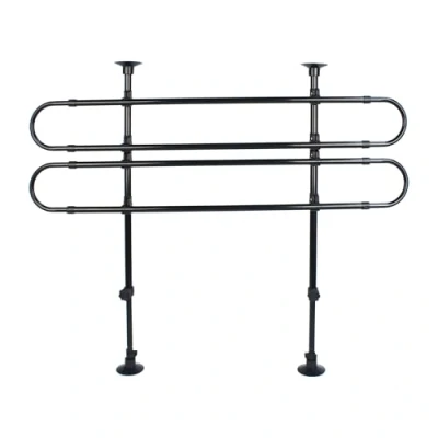 Imagen de Sakura Puerta de seguridad universal para perros coches SS5260, fácil instalar en hatchbacks, SUV, furgonetas y monovolúmenes, ajustable altura ancho sin herramientas