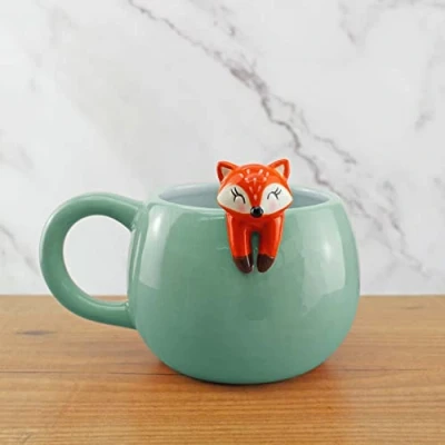 Imagen de Winkee taza de café Amigos las Mascotas I Bonita en grande Regalo para cumpleaños, matrícula escolar, Navidad, San Valentín