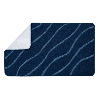 Imagen de Kleine Wolke Mare Alfombrilla de baño (55 x 65 cm), diseño Tram