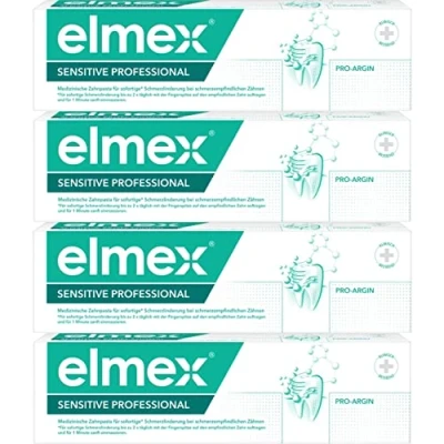 Imagen de Elmex 4 x pasta de dientes Sensitive Professional para sensibles 75 ml