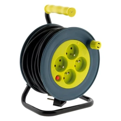 Imagen de Zenitech Carrete doméstico 15m 3G1 mm² Anís