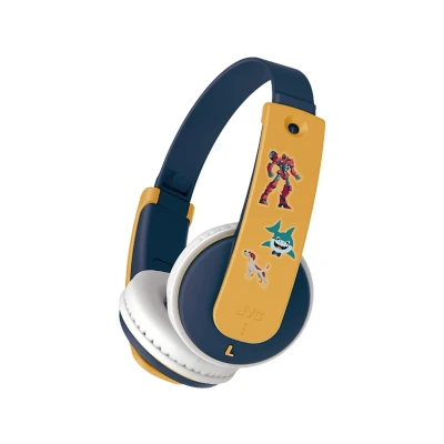 Imagen de Auriculares infantiles JVC HA KD10W Y E, De diadema, Bluetooth 5.0, Amarillo