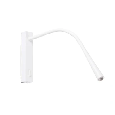 Imagen de Faro Barcelona 64318 FLIN LED Lámpara aplique lector blanco