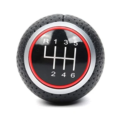 Imagen de Viviance Perilla De Cambio Marchas Manual 6 Velocidades compatible con Audi A1 A3 A4 A5 B6 B7 B8 A6 S4 8K 8T Q2 Q3 Q5 8R S Line Ibiza 6J Passat Golf MK4