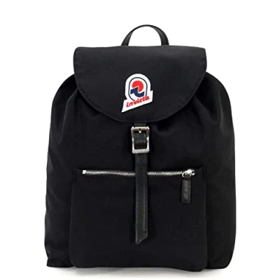 Imagen de Invicta Mochila, ALPINO HERITAGE Mochila Casual, Unisex, Para la oficina, viajes de un día y desplazamientos, escuela, el deporte tiempo libre, Diseño Italiano, Negro