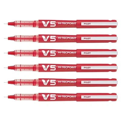 Imagen de Pilot 232418 Bolígrafo de tinta líquida, recargable, color rojo