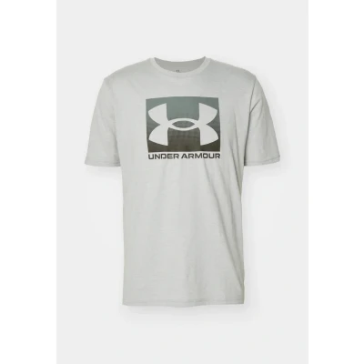 Imagen de Under Armour Boxed Sports Updated Camiseta estampada, Hombre, Talla: Small, Mod gray light heather/graphite