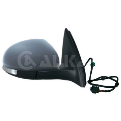 Imagen de Espejo retrovisor Alkar 9030136 derecha imprimado eléctrico calefactable, abatible eléctricamente, convexo, con iluminación ambiental para vehíc.
