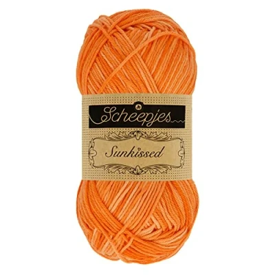 Imagen de Scheepjes 012 Playa Cabaña Naranja Sunkissed Hilo 10x50g