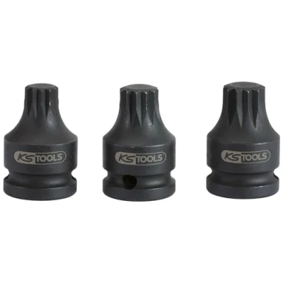 Imagen de KS TOOLS 515.1171 Cubos insertables 45 M14 12,5 (1/2&quot;) dentado exterior, interior