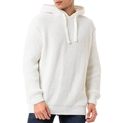 Imagen de Red Bridge Sudadera con capucha para hombre, crudo, L