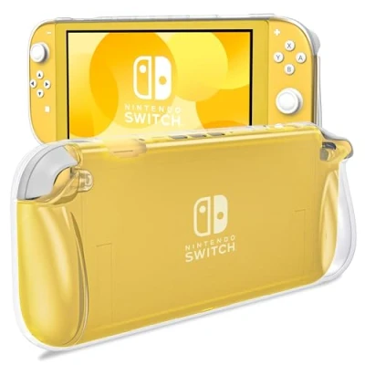Imagen de ProCase Funda Transparente para Nintendo Switch Lite 2019, Carcasa TPU Suave Antigolpes Antiarañazos 2019