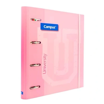 Imagen de Carpetas de polipropileno marca CAMPUS UNIVERSITY modelo CARPETA SOFT 4A/35 RECAM.ROSA