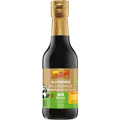 Imagen de Lee Kum Kee salsa de Soja Clara Sin Gluten, para condimentar a base soja, 1 x 150 ml
