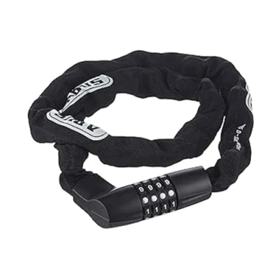 Imagen de ABUS cerradura de cadena Tresor 1385/75 combinación acero templado cuadrada 6 mm grosor nivel seguridad 75 cm negro