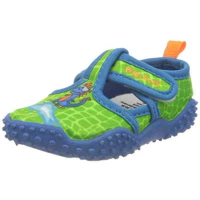 Imagen de Playshoes Zapatos Acuaticos, para deportes Acuáticos Unisex niños, Dinosaurio, 22/23 EU