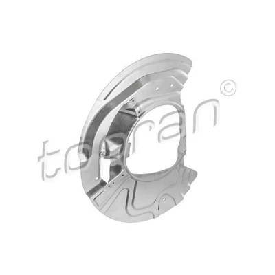 Imagen de TOPRAN 503 810 Chapa Protectora de Disco Freno Eje delantero, izquierda BMW: X5