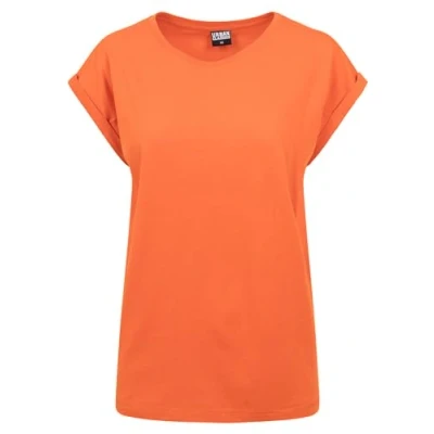 Imagen de Urban Classics Extended Shoulder Camiseta básica, Mujer, Talla: 4XL, Rustorange