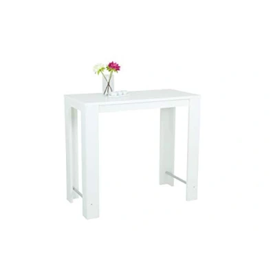 Imagen de Apollo Bar Mesa Frieda T, 120 x 58 108 cm, Extremos pies, 2 puntales de Metal Cromado, Madera, Sonoma EI., 60 cm