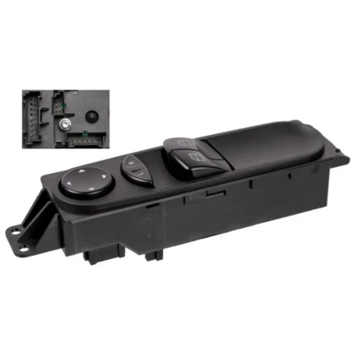 Imagen de FEBI BILSTEIN 107928 Interruptor, elevalunas VOLKSWAGEN: Crafter 30 50 Furgón, 35 Bus, Camión de plataforma/Chasis