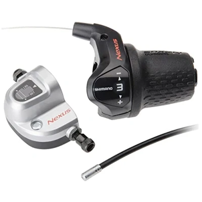 Imagen de Shimano Mando Revo Nexus 3v Cambios para Bicicletas, Adultos Unisex, Multicolor, Talla única
