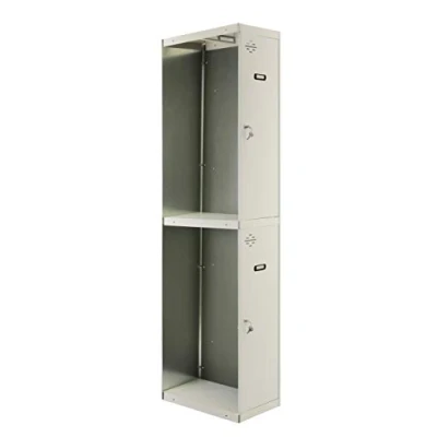 Imagen de Simon Rack SIMONLOCKER DIY. Tandem 1/2 300 Additional Amario Metálico Multiusos, 2 Puertas, 1800x300x500 mm, Metal, Gris,