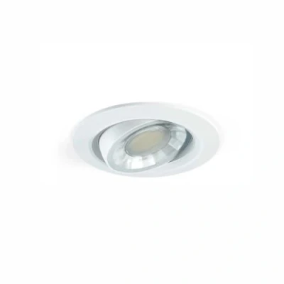 Imagen de Beneito Faure Compac R Foco LED empotrable (8 W, 360, IP44, intensidad regulable, luz blanca cálida, redondo, orientable, 8 3000 K, cálida)
