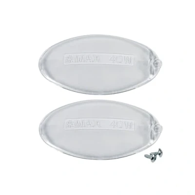 Imagen de Europart 10029518 2 x lampenabdeckung Campana apto como Electrolux AEG Juno Progress Rex Zanussi 50248796000 Franke 1330058595 Ariston c00058249 Smeg 692831966 Whirlpool 482000027038