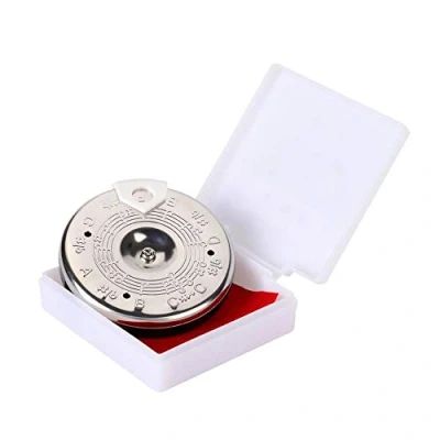 Imagen de 13 Tonos Pitch Pipe Tuner, Sintonizador Cromático de Tubo Tono Sensible para Guitarra Violín Ukulele Sintonización Cromática