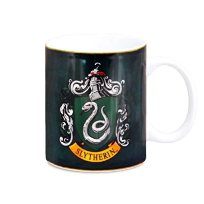Imagen de Logoshirt Pelicula Harry Potter Slytherin Logo Clásico Taza de Porcelana Multicolor Diseño Original con Licencia