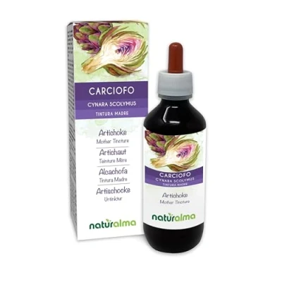 Imagen de Alcachofa (Cynara scolymus) hojas Tintura Madre sin alcohol Naturalma Extracto líquido gotas 200 ml Complemento alimenticio Vegano