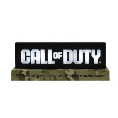 Imagen de Neamedia The Character Company Call of Duty: lámpara oficial, licencia LED de ambiente salón u oficina, compatible con móvil, XBox, PS5 y PC, idea regalo